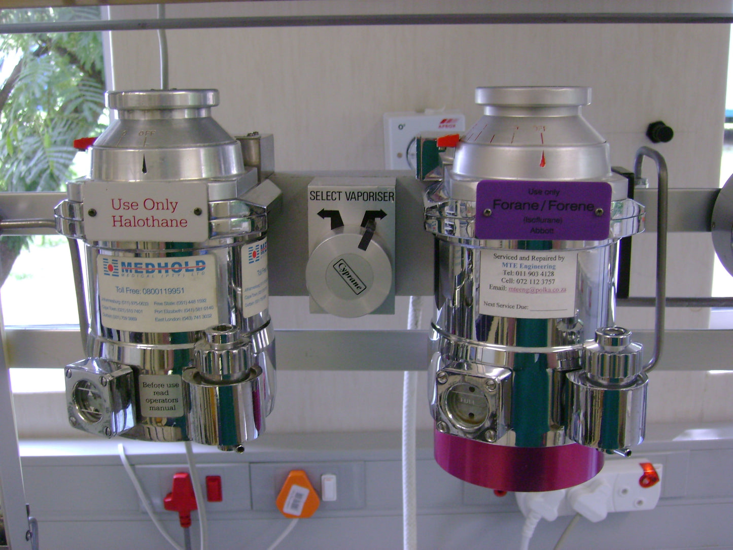 Anaesthetic Agent Vapourisers