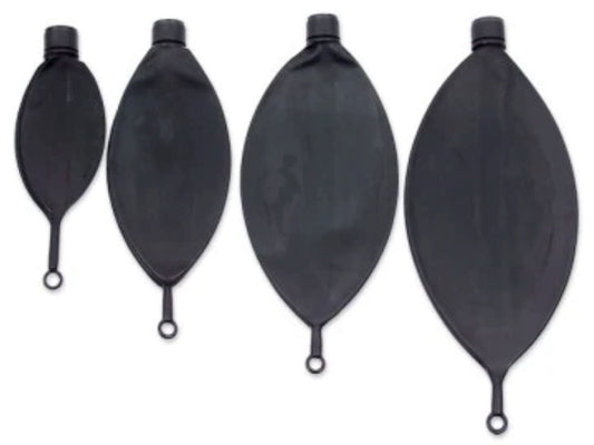 Anaesthetic Rebreathing Bags - Black Rubber