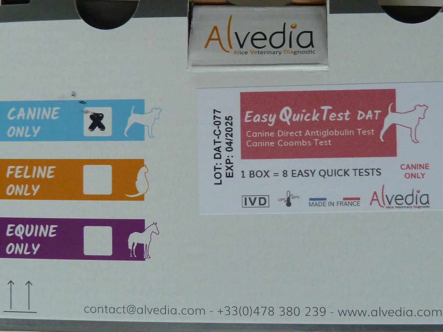 Alvedia Easy Quick DAT Test