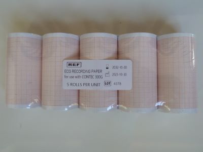 ECG Paper 80mm x 20M x 5 Rolls