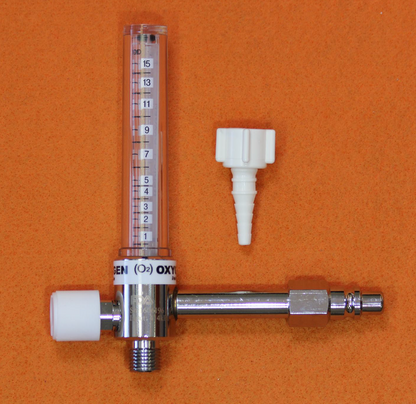 Single Tube Oxygen Flow Meter 0 - 15L