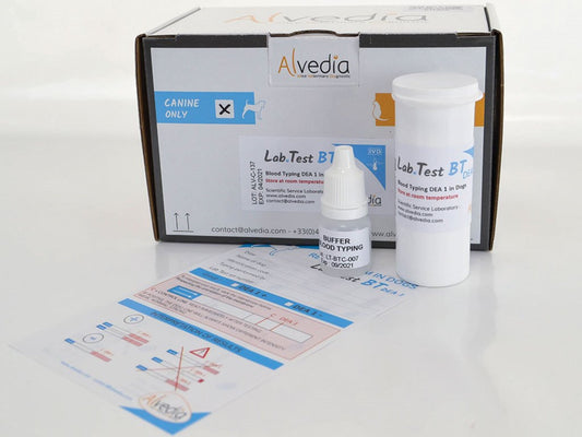 Alvedia Lab Test Canine Blood Typing (20 test)