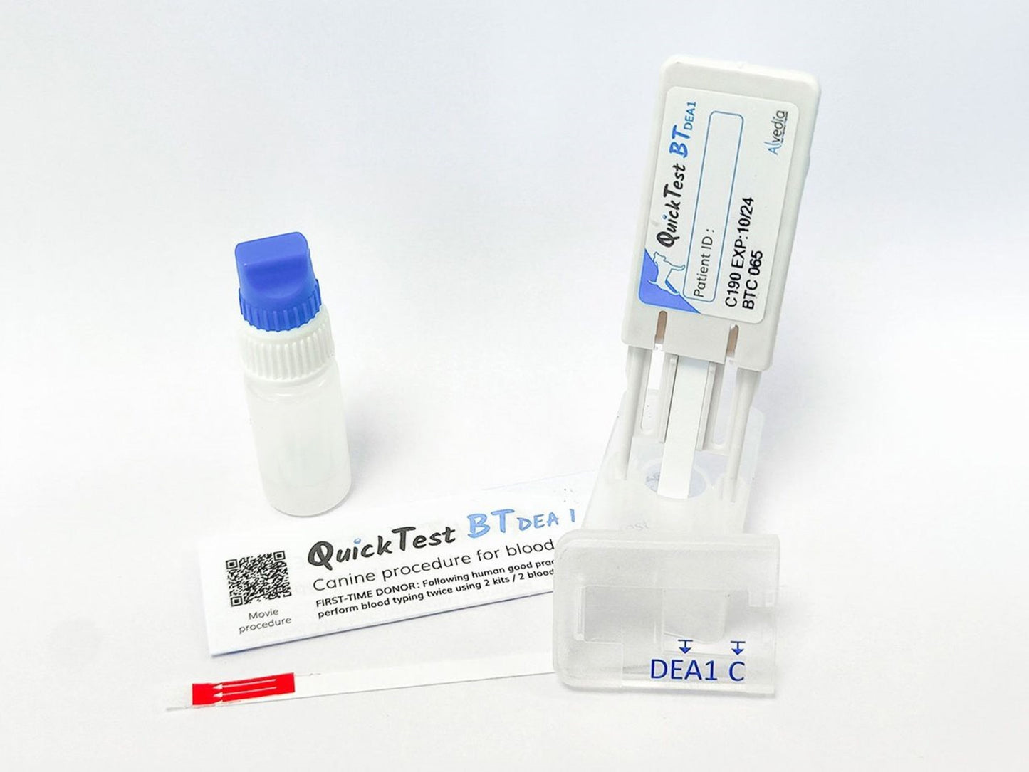 Alvedia Easy Quick Test Canine Blood Type DEA 1