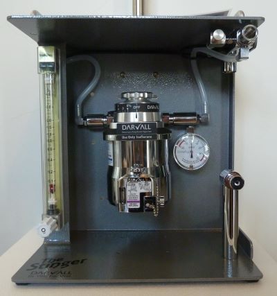 Stinger Streamline Anesthetic Gas Machine MKII with std CO2 Absorber Kit