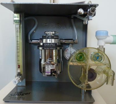 Stinger Streamline Anesthetic Gas Machine MKII with std CO2 Absorber Kit