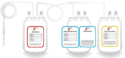 Triple Blood Bags - 450 ml