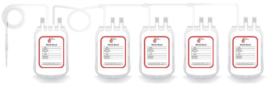 Quad Blood Bags - 450 ml